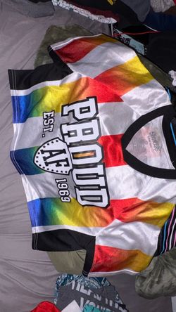 Proud AF Est. 1969 Rainbow Graphic Jersey