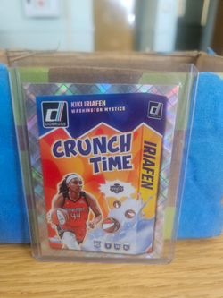 Kiki Iriafen Donruss25 Crunch Time Diamond (#20) $3