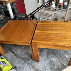 Tables 2 Wood End Tables