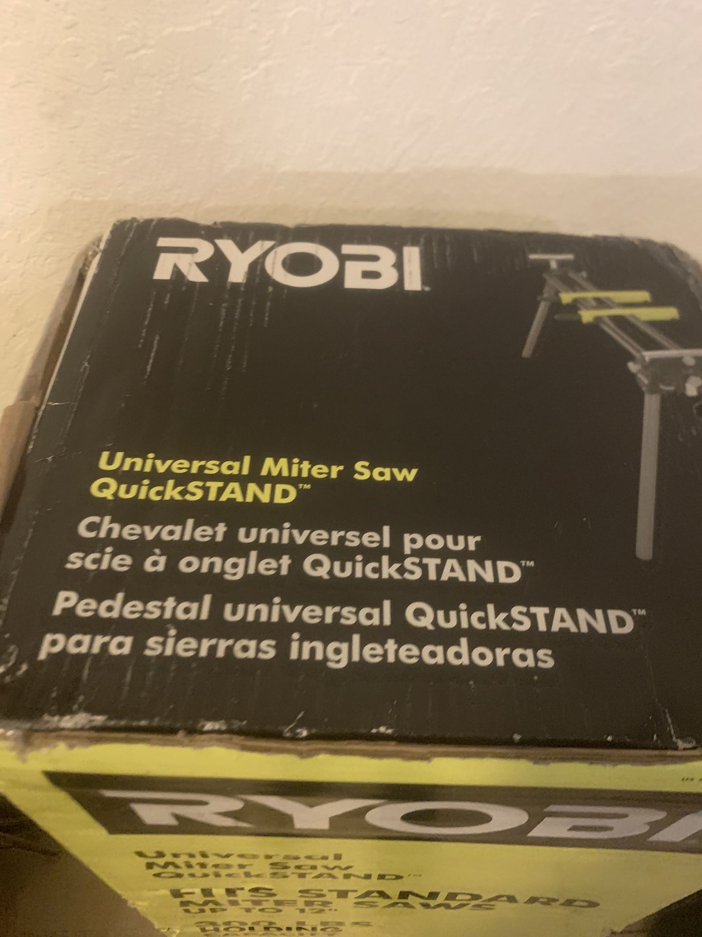 RYOBI Foldable Miter Saw Quickstand