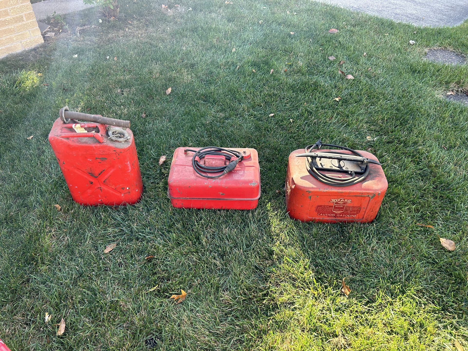 Antique Gas Cans