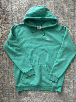 Green adidas hoodie
