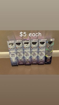 Crest brilliance toothpaste