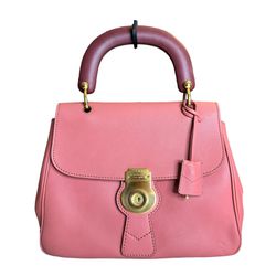Burberry Medium DK88 Top Handle Bag in Blossom Pink