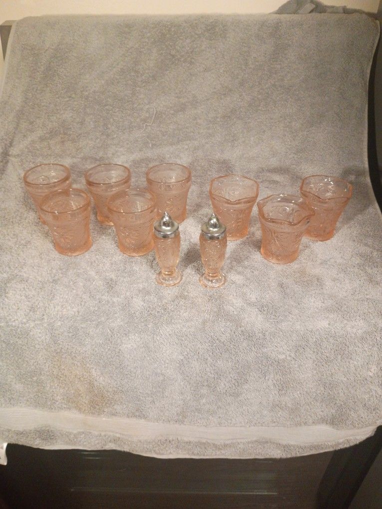 Tiara Sandwich Tumblers, Votives, S&P Shakers