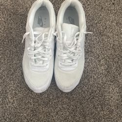 Size 12 White Air Maxes 