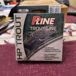 FISHING TROUT LINE 8LBS  150 YDS 