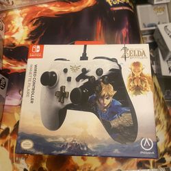 Legend Of Zelda Wired Controller For Switch (brand New )