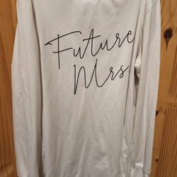 White Future Mrs Shirt