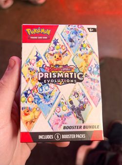 Pokemon Prismatic Evolutions Booster Bundle