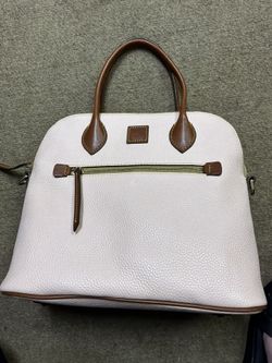 GUC Dooney & Bourke Pebble Grain Large Domed Satchel, Color Pale Pink