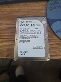 320GB Hitachi 2.5" SATA Internal Hard Drive - Tested & Working