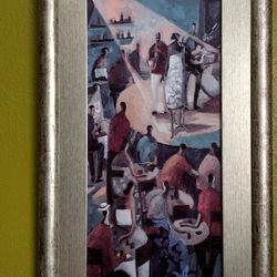 Jazz Painting With Frame
