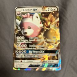 Pokemon Bewear GX Collectors Card