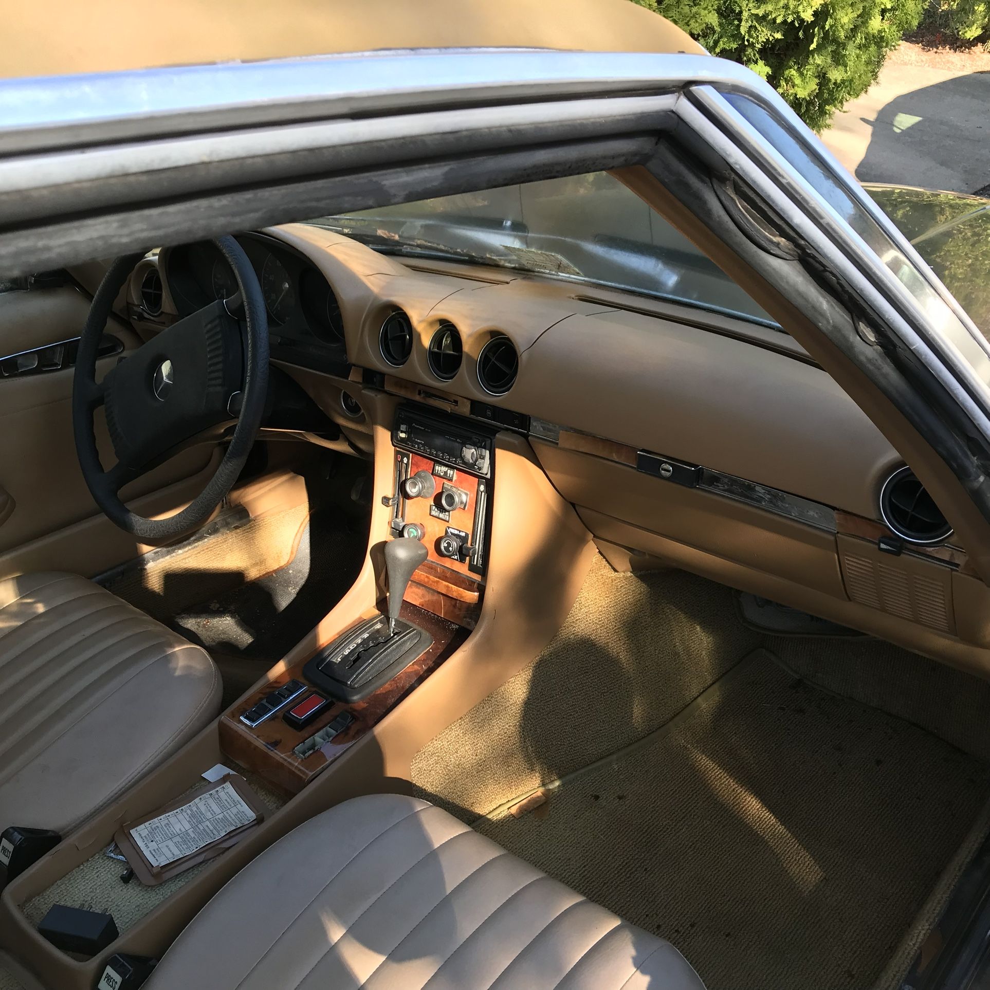 Parting Out 1979 Mercedes Benz 450slc