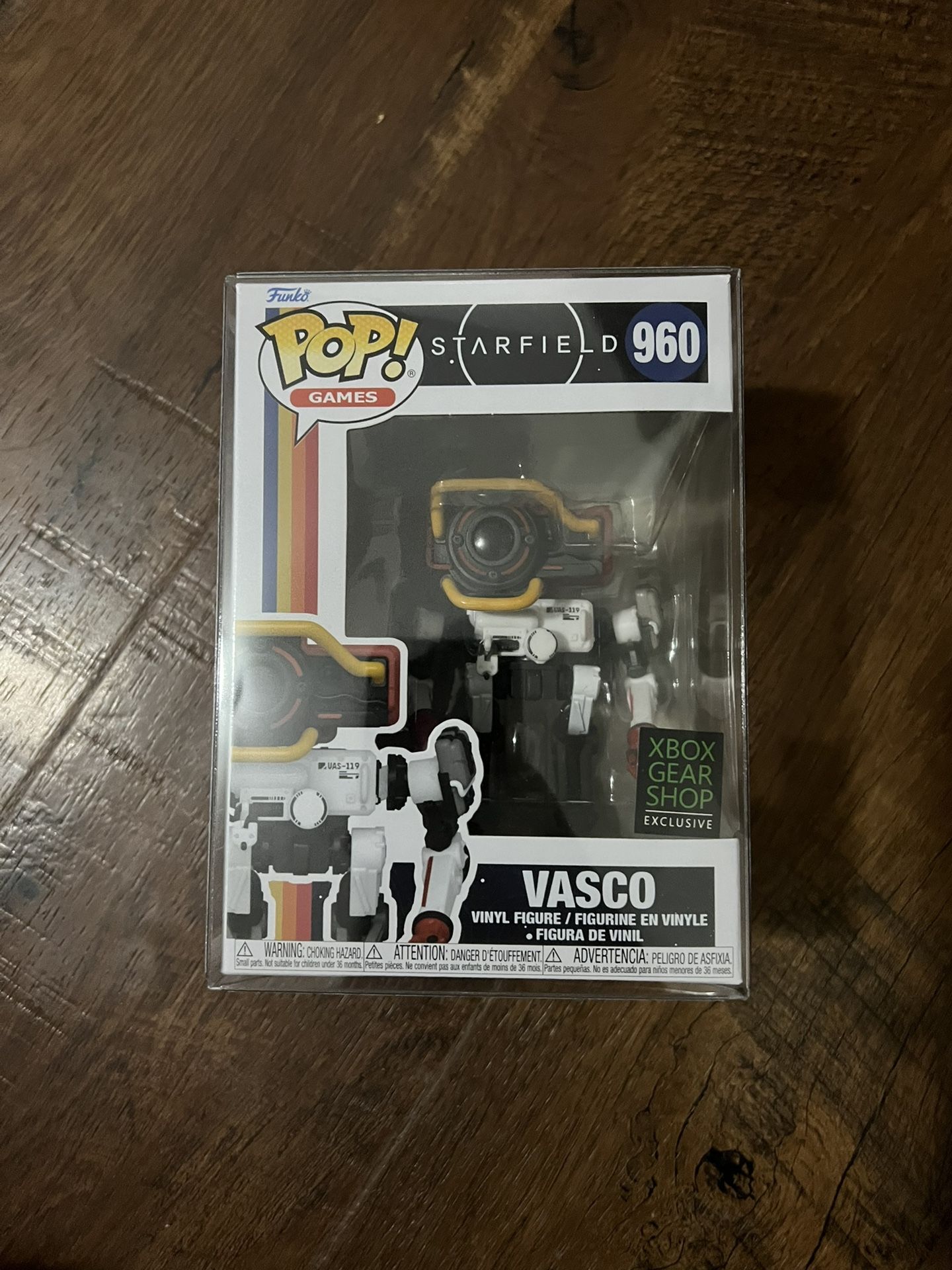 Vasco Starfield Gaming Funko Pop 960 w/ Premium Soft Protector