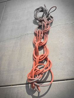100' HEAVY DUTY EXTENSION CORD with TRIPLE  TAP END