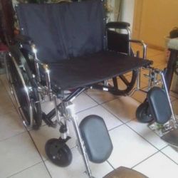 PROBASICS OVERSIZED WHEELCHAIR 28" WIDTH ELEVATED LEGREST CAPACITY 700 LBS HEAVY DUTY