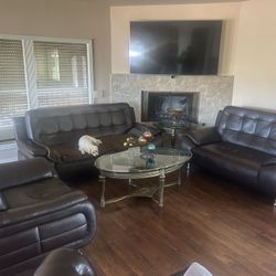 Three Piece Sofa Set 