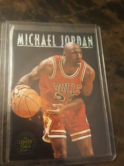 Michael Jordan Center Stage Insert Card