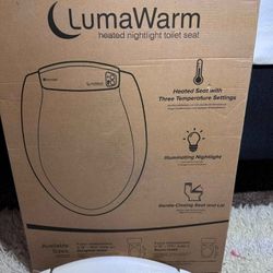 LumaWarm Heated Nightlight Toilet Seat.
