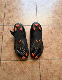 Cycling Shoe  Black Orange