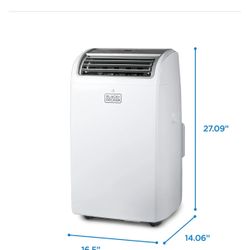 BLACK+DECKER 12,000 BTU Portable Air Conditioner up to 550 Sq. 