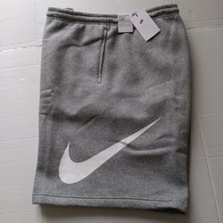Size 3XLT Nike Solo Swoosh Men's Fleece Shorts