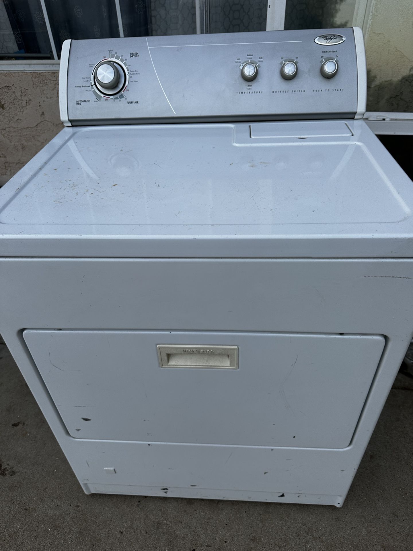 ♨️whirlpool Heavy Duty Gas Dryer