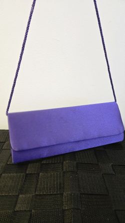 Ingra Pel Vintage Purple Satin Bag
