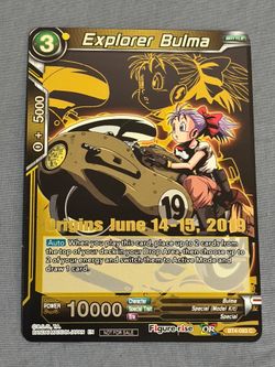 Explorer Bulma (Origins 2019) - Tournament Promotion Cards (TPR) Dragon ball card