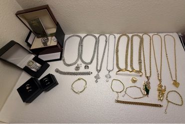 Jewelry-chains,watches,bracelets,rings-read descriptionn below!!!!