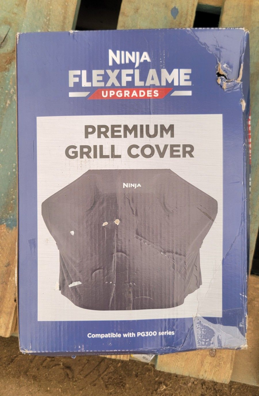 New 
NINJA
FlexFlame Premium Grill Cover, Lightweight and Durable, UV and Water-Resistant, Snug fit exclusively for FlexFlame - $50