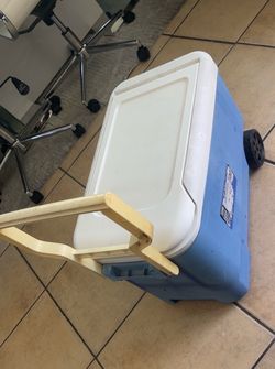 Cooler, blue, big capacity