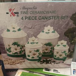 4 Piece Canister Set