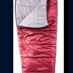 Field & Stream Sleeping Bag Sportsman 30 Degree Youth Mummy Bag 84x33x24.  2.5lbs