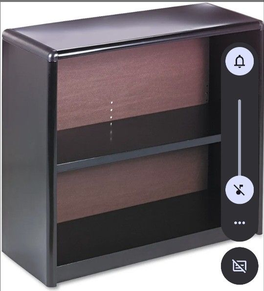NEW Black Steel Bookcase *Unopened Box