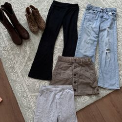 Clothes And Shoes. Shoes Size 2/3 And Clothes Size 8/10 Girls