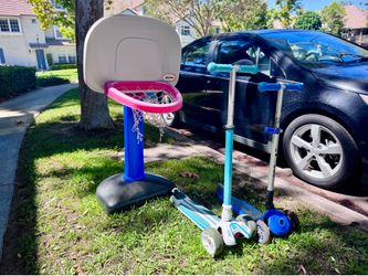 FREE Little Tikes Basketball Hoop and Kids Scooters