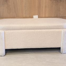 Storage ottoman bench 