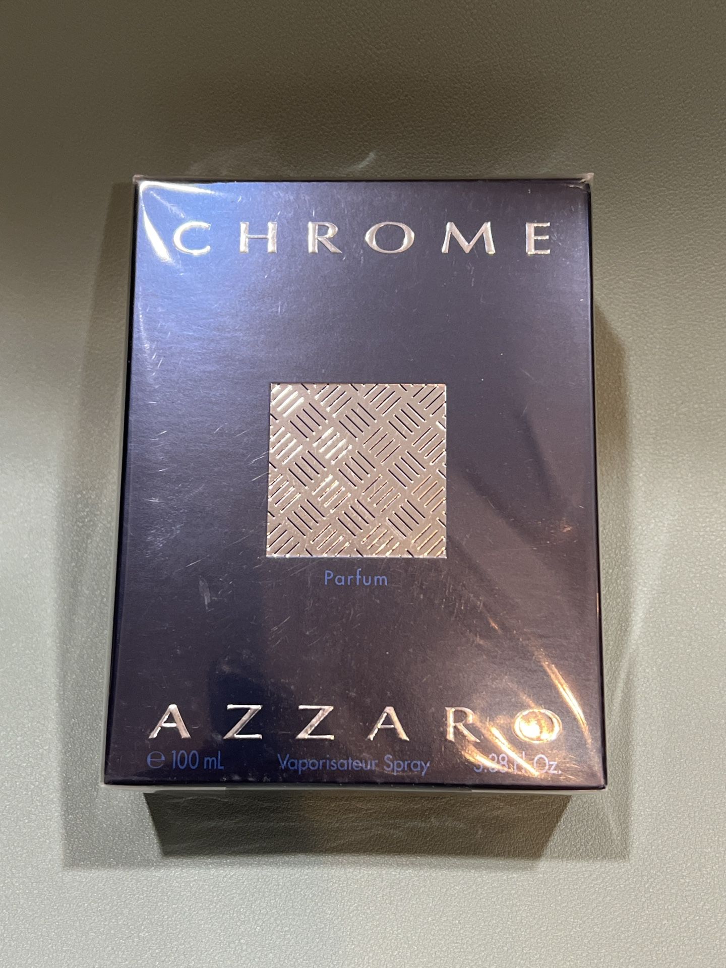 Brand New Men’s Azzaro Chrome Parfum 3.38 Oz 100 Ml