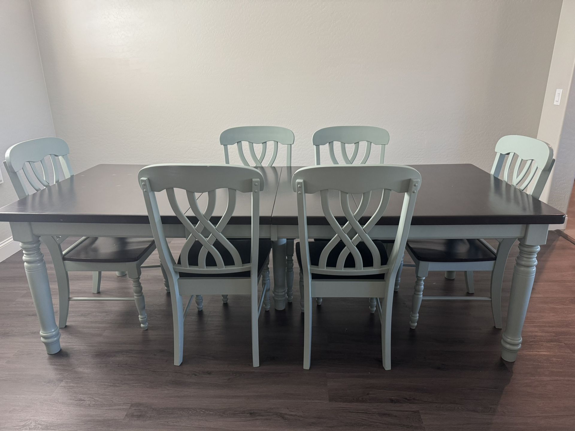 Dining Table And Chairs With Four Bar Stools