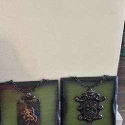Vintage Wall Hanging Coat Of Arms