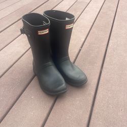 Hunter Boots Black Womens