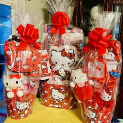 Hello Kitty, Easter Baskets, Double-Sided