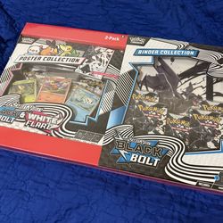 Pokemon BLACK BOLT BINDER AND POSTER COLLECTION CHEAP