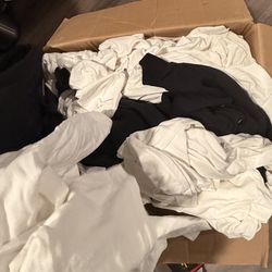 Black and white blanks (unworn)