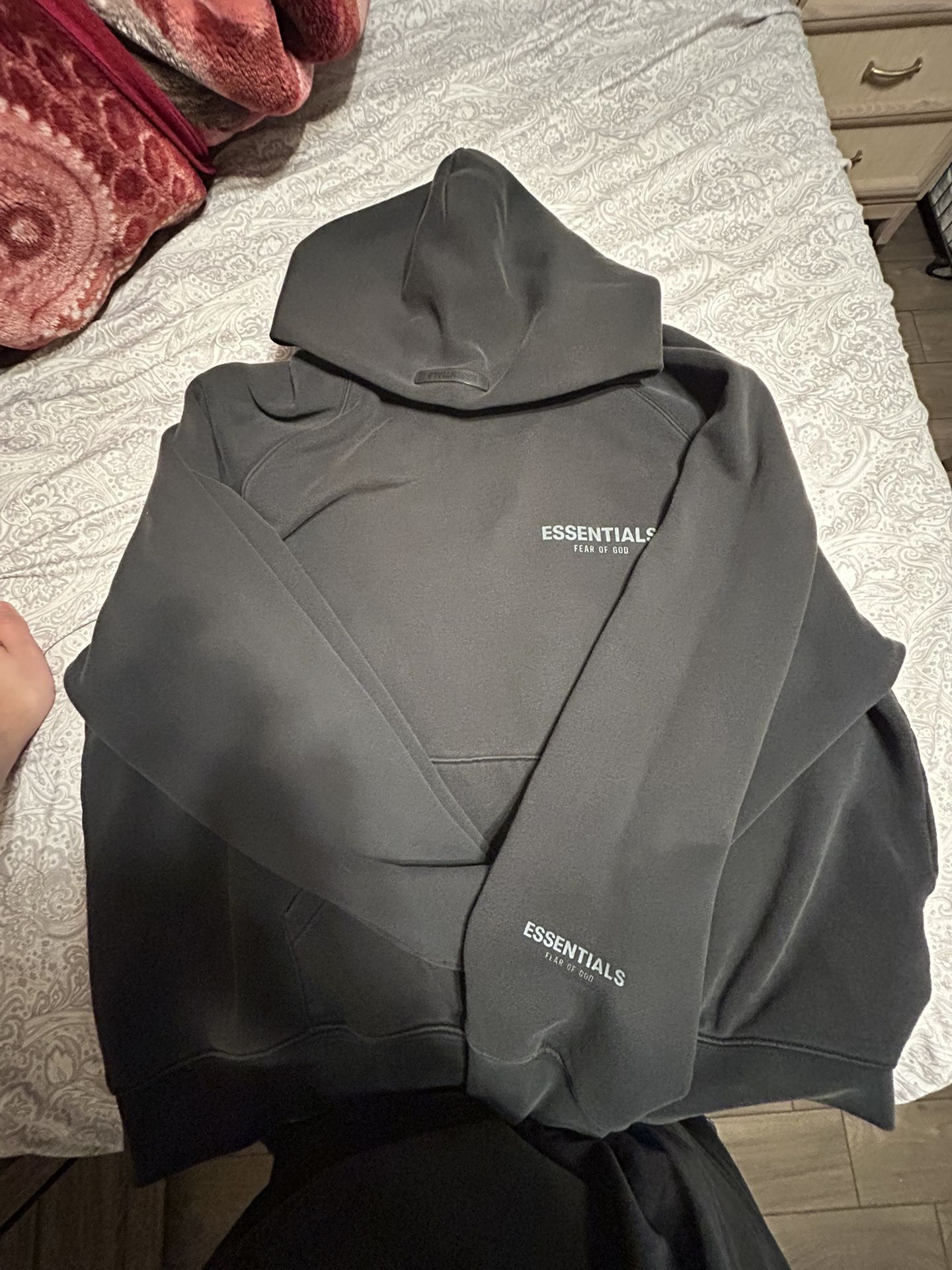 Essentials Black Hoodie