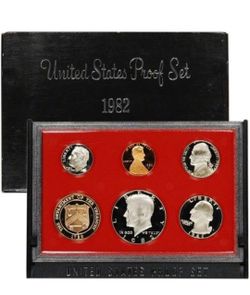 1982S US Mint Proof Set In OGP