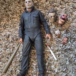 NECA 1981 Halloween II Ultimate Michael Myers 7 inch Action Figure & Accessories